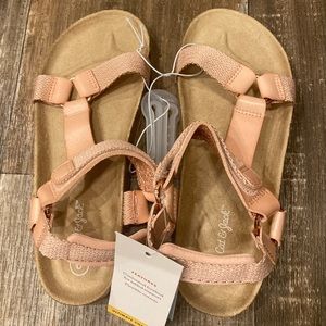 Kids Girls Pink Cat and Jack Sandals